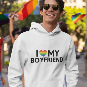 Jag Kärlek Min Boykompis Hoodie