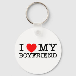 Jag kärlek Min Boykompis Nyckelring