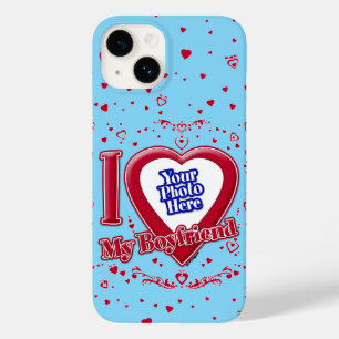 Jag Kärlek min Boykompis Photo Red Hearts Turcos