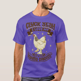 Jag kärlek min Brahma Chicken Cluck Ja T Shirt