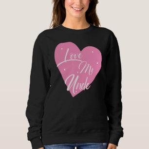 Jag Kärlek min farbror Heart min farbror Graphics T Shirt