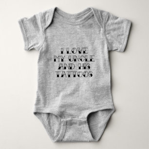 Jag Kärlek min farbror och hans tatueringar T Shirt