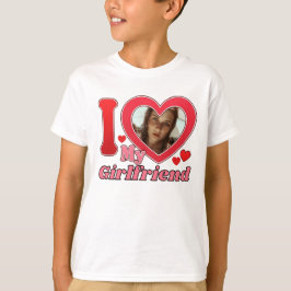 Jag Kärlek Min flickvän, Girlvän T Shirt