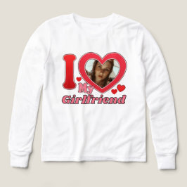 Jag Kärlek Min flickvän, Girlvän T Shirt