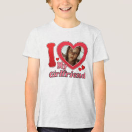 Jag Kärlek Min flickvän, Girlvän T Shirt