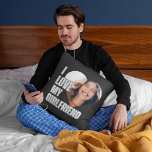 Jag Kärlek min flickvän Heart Photo Boykompis Gift Kudde<br><div class="desc">Ta med humor och hjärta tillsammans med vår "I Kärlek My Girlkompis" Lusnyj Photo Boykompis Gift Dekorativ kudde. Den här roliga designen ger en idealisk gåva, oavsett om det är hans födelsedag, en årsdag, och är perfekt för par i ett långvarigt avstånd förhållande. Anpassa, förvåna och fira din speciella koppling...</div>