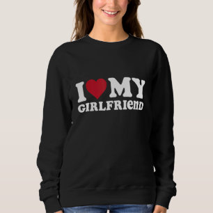 Jag Kärlek min flickvän jag älskar min flickvän Gf T Shirt