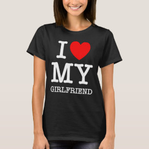 Jag Kärlek min flickvän jag älskar min flickvän Va T Shirt