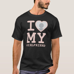 Jag Kärlek min flickvän mer än någonsin Rosan T Shirt