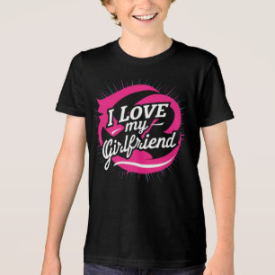 Jag kärlek Min flickvän T Shirt