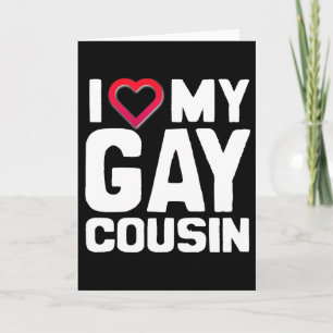 JAG KÄRLEK MIN GAY COUSIN - -.png Kort