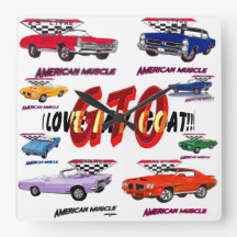 Jag kärlek min Goat-väggklocka