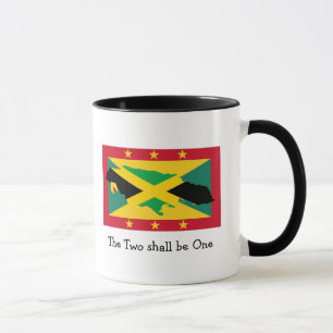 Jag Kärlek Min... Grenada Jamaica MAMMA PAPPA Mugg