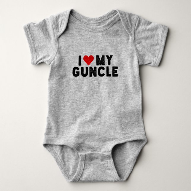 Jag Kärlek min Guncle. T-shirt (Framsida)