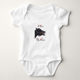 Jag Kärlek min häst! Funny Tee