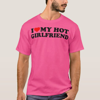 Jag Kärlek min Hett Girlkompis GF jag älskar min H T Shirt