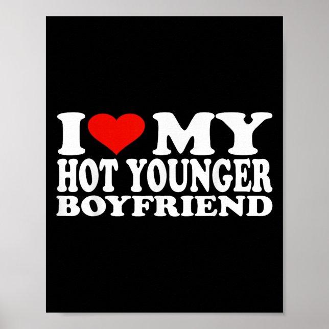 Jag Kärlek min Hett Younger Boykompis... jag hatar Poster (Framsidan)