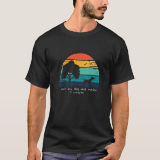 Jag Kärlek min Hund och kanske 3 personer T Shirt
