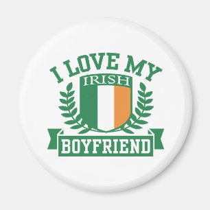 Jag Kärlek Min irländska Boykompis Magnet