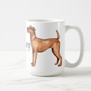 Jag Kärlek min irländska terrier Kaffemugg