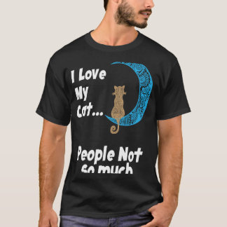 Jag Kärlek min katt perfekten för katt T Shirt