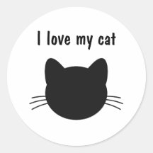 Jag kärlek min kattfästare