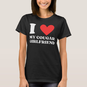 Jag Kärlek min kuggflickvän jag älskar min kugar. T Shirt