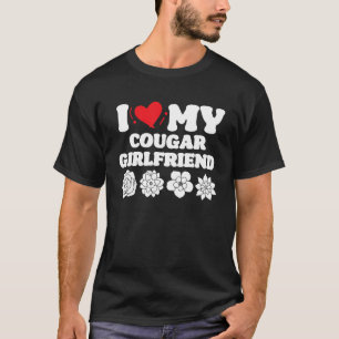 Jag Kärlek min kuggflickvän jag älskar min kuggfli T Shirt