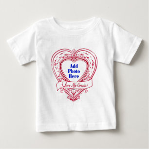 Jag Kärlek min kusin! Photo Red Hearts Tröja