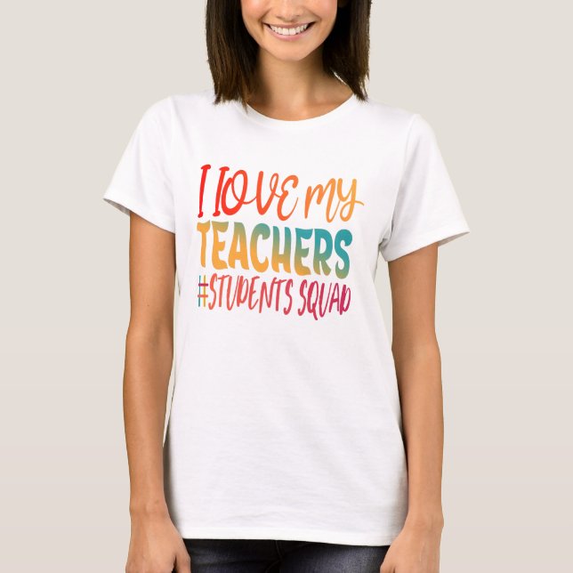 JAG KÄRLEK MIN LÄRARE. T SHIRT (Framsida)