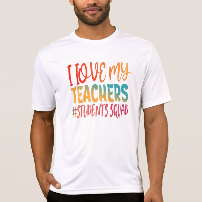 JAG KÄRLEK MIN LÄRARE. T SHIRT (Framsida)