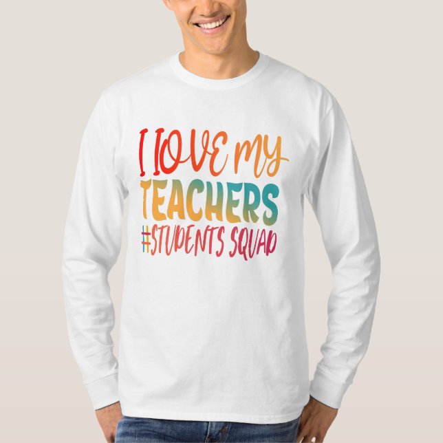 JAG KÄRLEK MIN LÄRARE. T SHIRT (Framsida)
