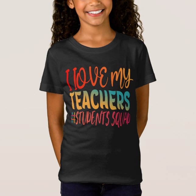 JAG KÄRLEK MIN LÄRARE. T SHIRT (Framsida)