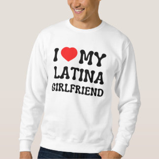 Jag kärlek min latina-flickväns hett flickvän bf p lång ärmad tröja