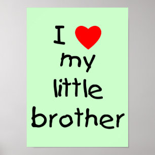 Jag Kärlek Min lilla broder Poster