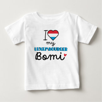 Jag Kärlek min luxemburgare Bomi söt T Shirt