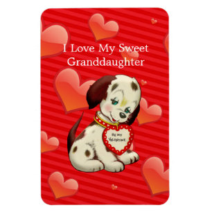 Jag kärlek min mordotter, Valentine önskemål Magnet