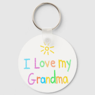 Jag Kärlek min mormor Nyckelring