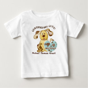 Jag Kärlek min morson, Personlig Baby Tee Shirt