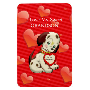 Jag kärlek min morson, Valentine önskemål Magnet