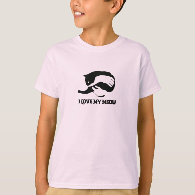 Jag kärlek min mow Tri-Blend-skjorta T Shirt (Framsida)