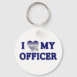 Jag Kärlek, min officer Nyckelring