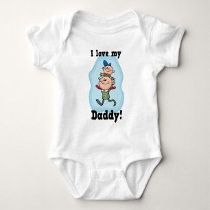 Jag Kärlek min pappa t-shirt