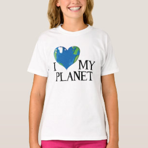 Jag kärlek min planetskjorta. tröja