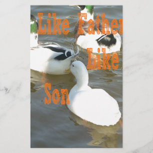 Jag kärlek min pojke som far som son