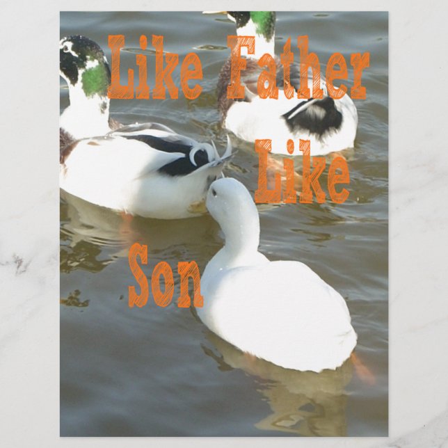 Jag kärlek min pojke som far som son (Framsida)