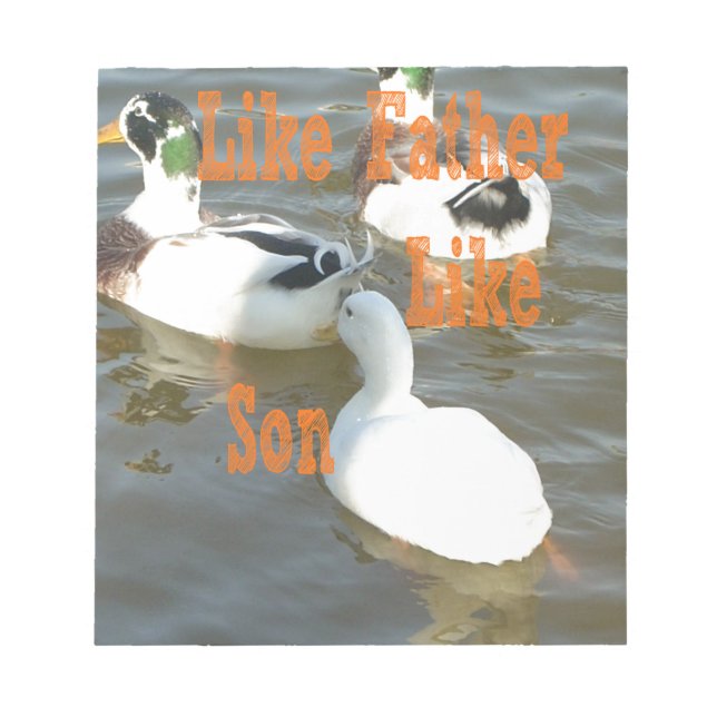 Jag kärlek min pojke som far som son anteckningsblock (Framsida)