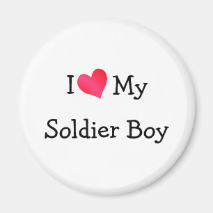 Jag Kärlek Min soldat Boy Magnet
