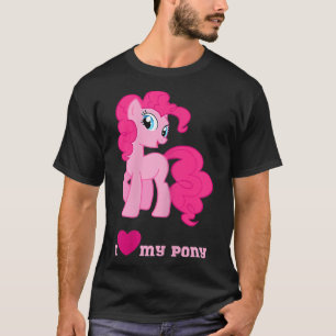 Jag kärlek, min söta lilla pony Fantasy-bäcken  T Shirt