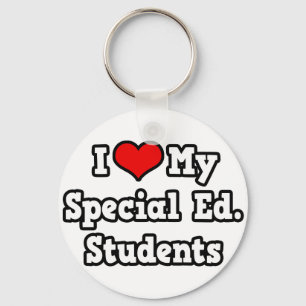 Jag Kärlek min Speciellare Ed. Studenter Nyckelring